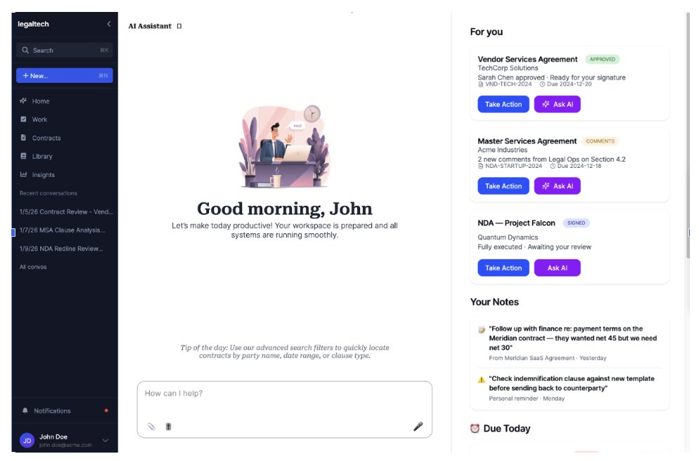 Concept A: Data-heavy homepage